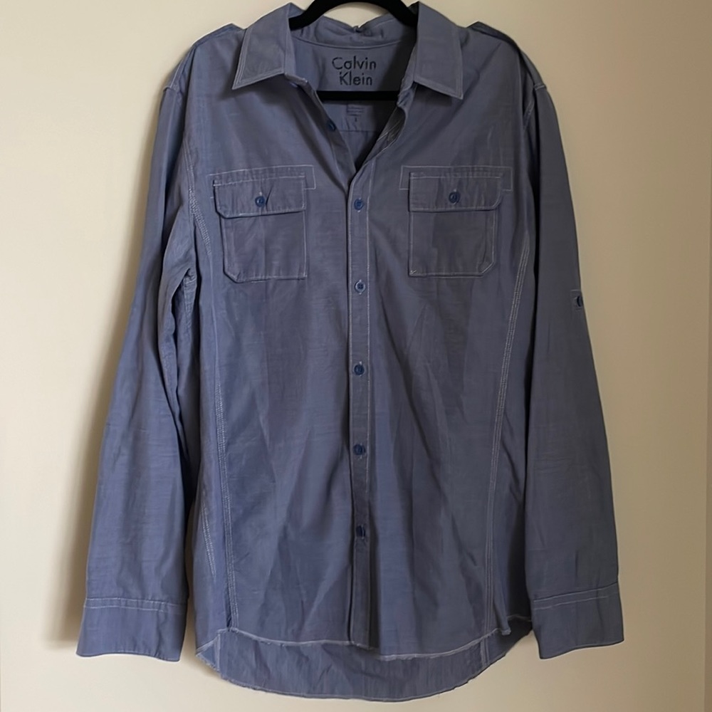 Calvin Klein L Men’s Button Down Shirt